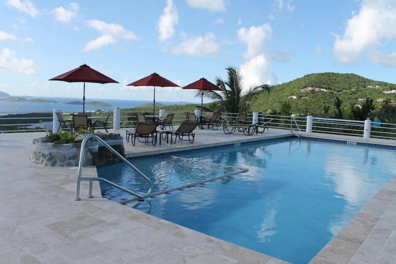 Serene Cruz Bay Villa Sep Mstr Kg Suite Stunning Sunsets Luaran gambar